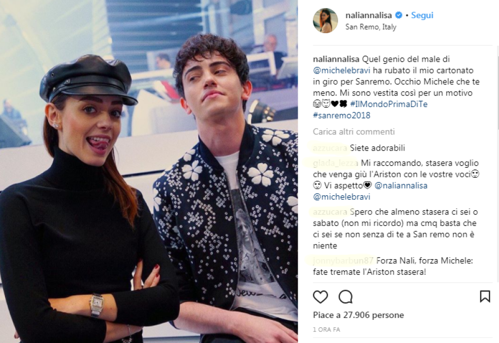 Annalisa e Michele Bravi