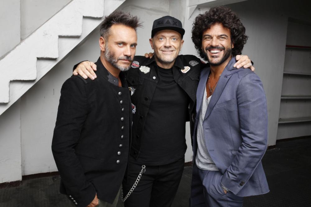 Nek, Max Pezzali e Francesco Renga