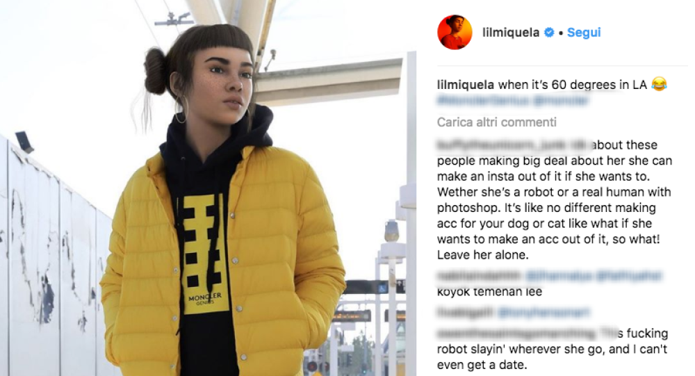 Dietro l'account ci sarebbe una ragazza misteriosa