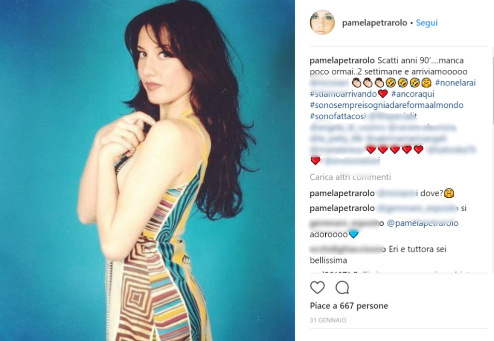 Ricordate Pamela Petrarolo?
