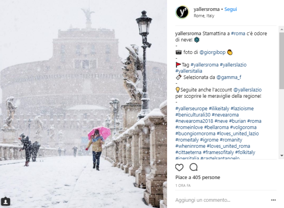 Le temperature sono precipitate ovunque 