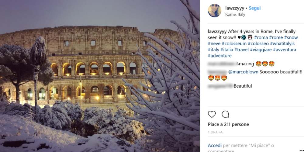 Per chi non se ne fosse accorto fa parecchio freddo