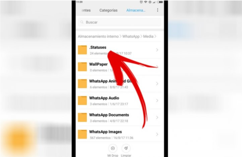 4) Individuare dove sono memorizzati gli status