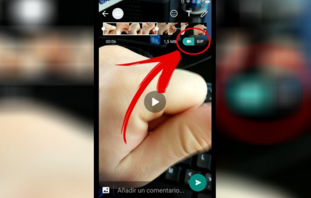  7) Crea una gif da un video