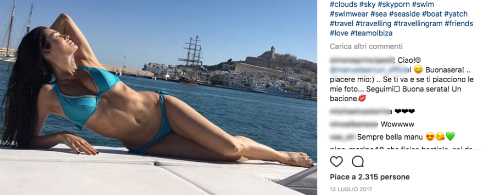 Nonostante il tempo che passa Manuela è più bella che mai