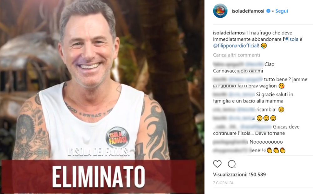 Settimana scorsa Alessia Marcuzzi aveva fatto un annuncio