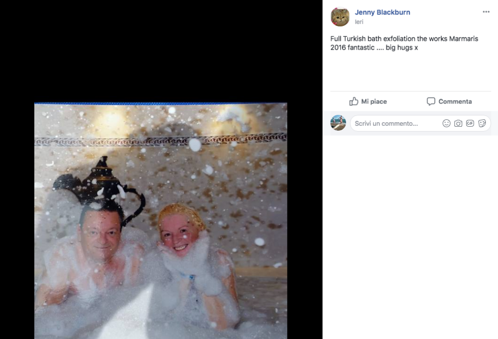 Un bagno turco davvero rilassante