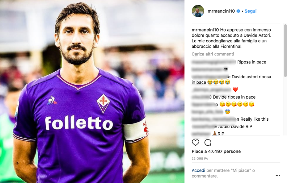 Anche Mancini parla