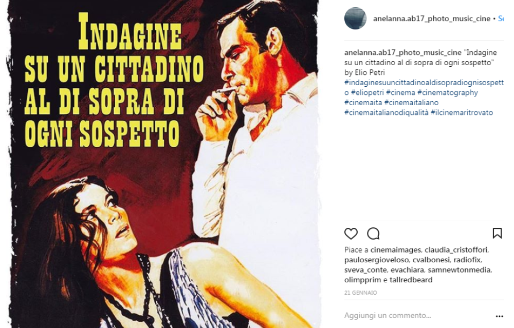 Nel 1971 vince l’Oscar Elio Petri 