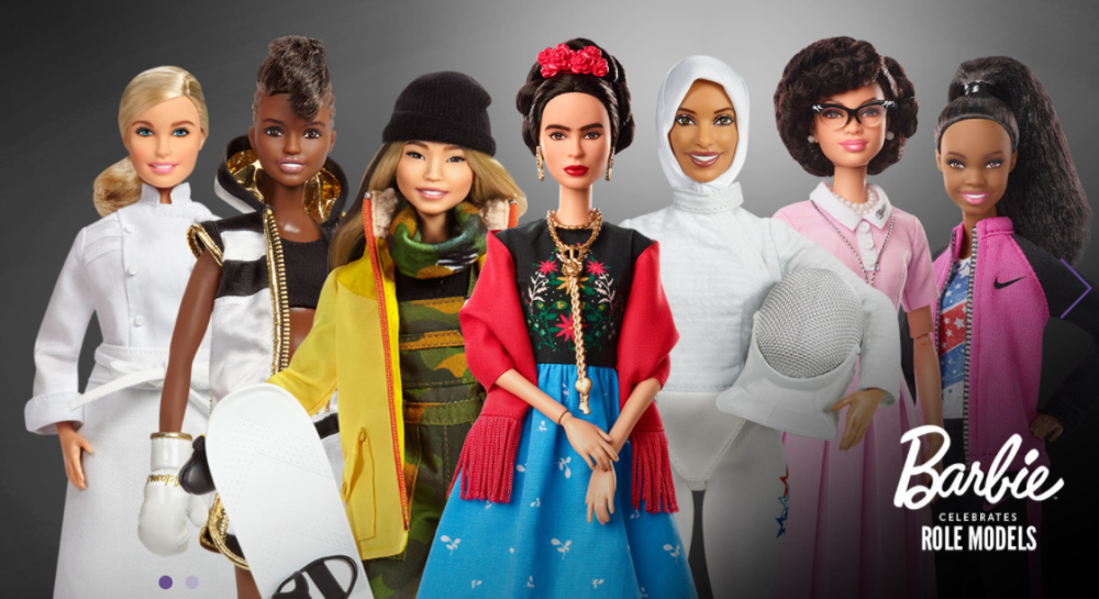 Barbie celebra le donne che si sono distinte in vari campi