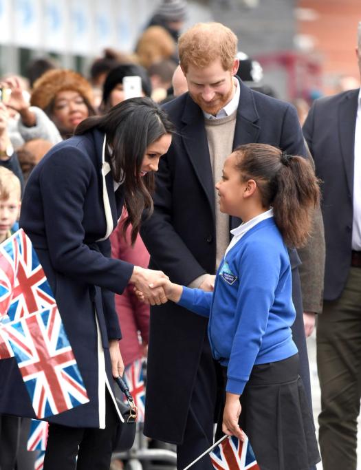 Secondo quanto riportato dal Daily Mail, una bambina di 10 anni di nome Sophia si è avvicinata a Harry
