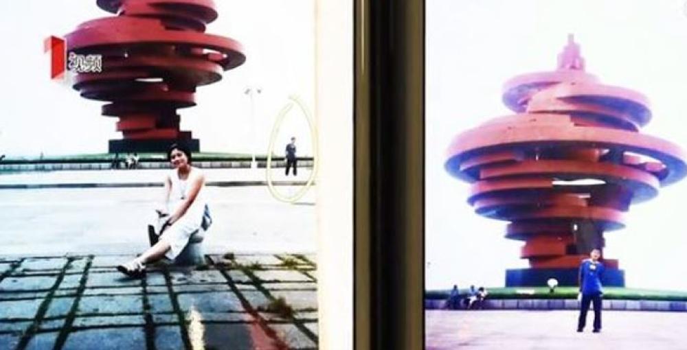 L’episodio della foto è accaduto nella città di Qingdao nel luglio del 2000