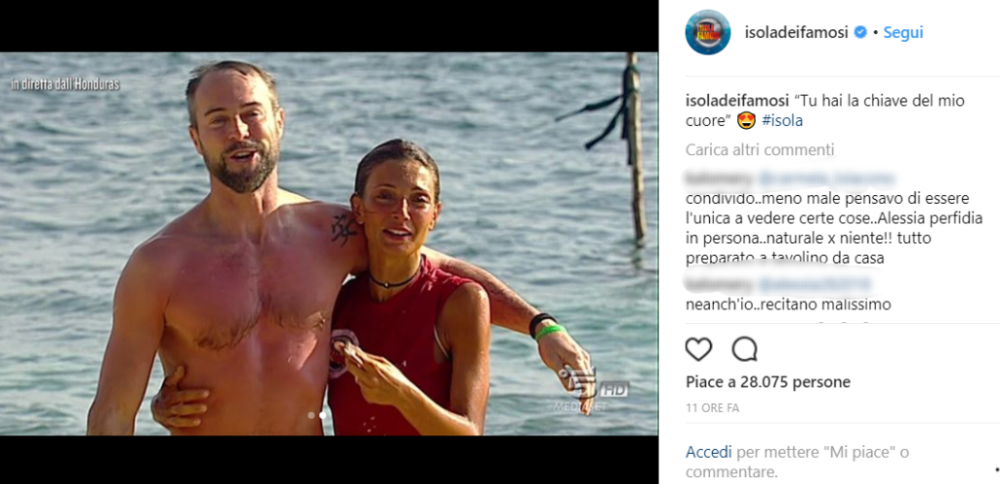 Ma la dichiarazione di Flavio alla moglie non è da meno