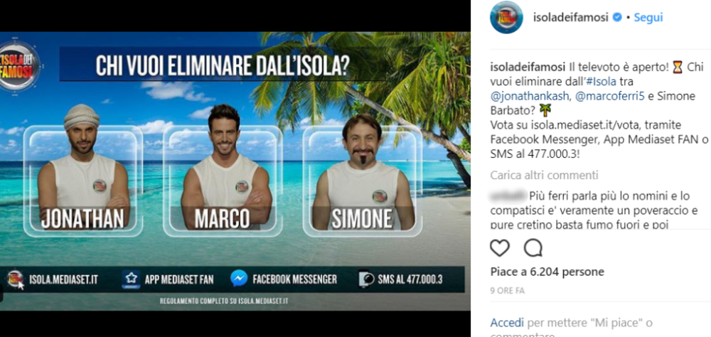 La novità della serata è che potranno essere nominati solo gli uomini