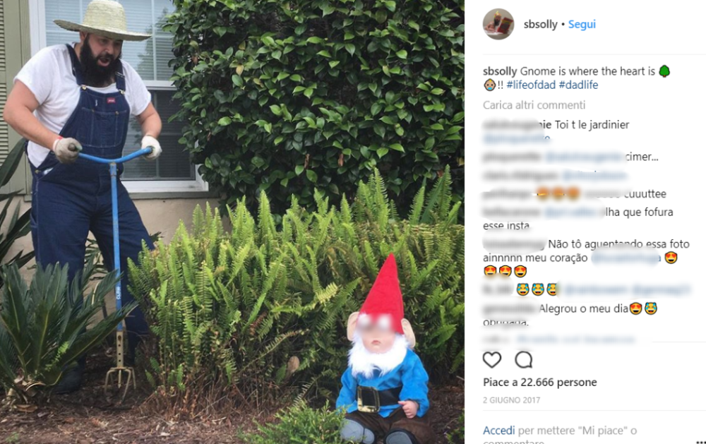 Vi è mai capitato di trovare un piccolo gnomo in giardino?