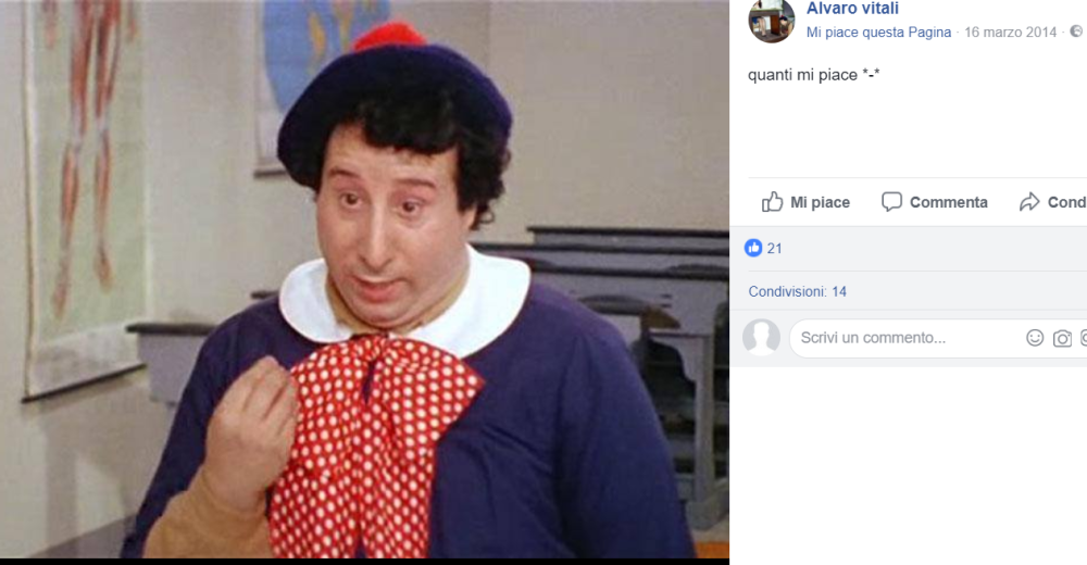 L’attore però non sta attraversando un bel momento