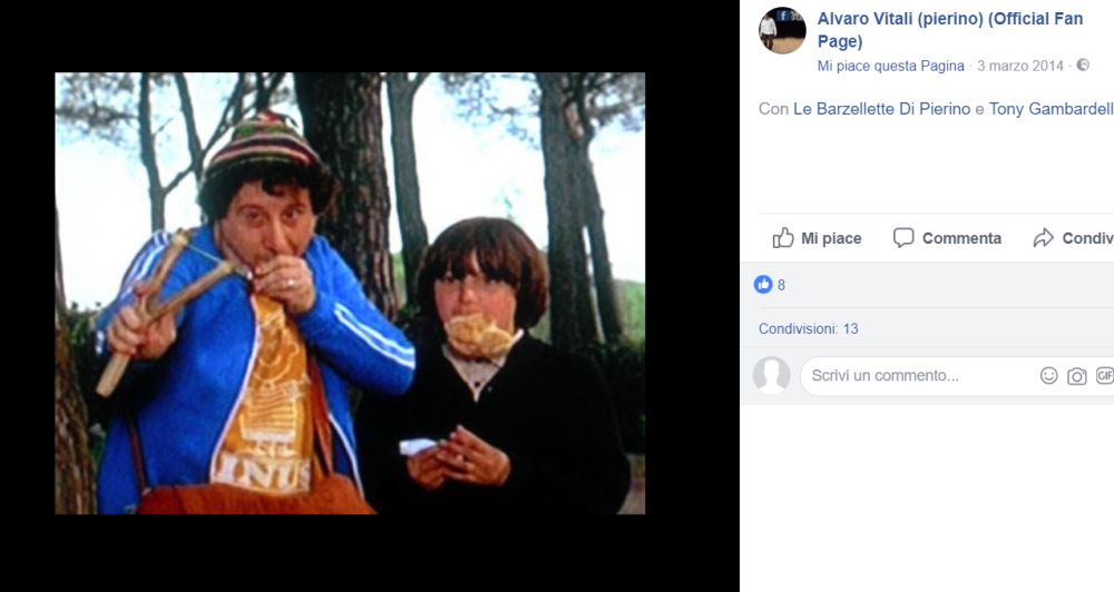 Vitali quindi si dispiace per non aver messo da parte nel tempo i risparmi