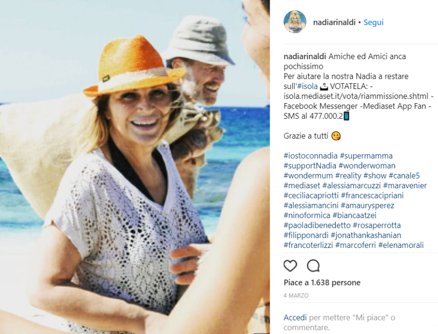 DOPO: Nadia Rinaldi