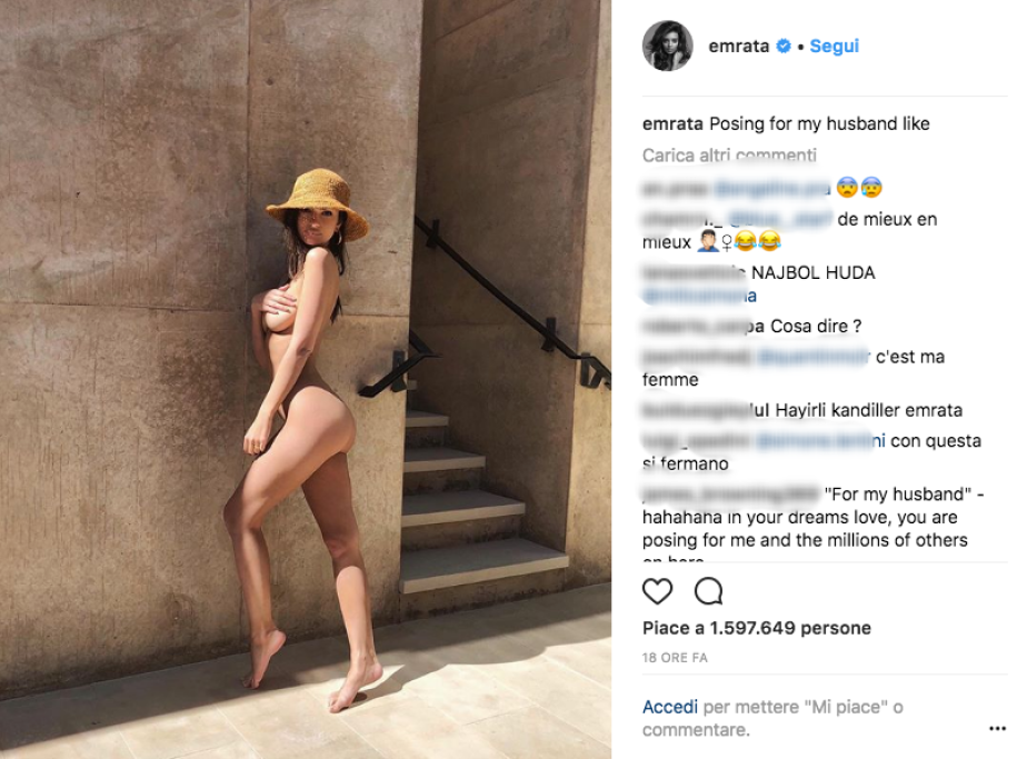 Emily sembra una divinità greca