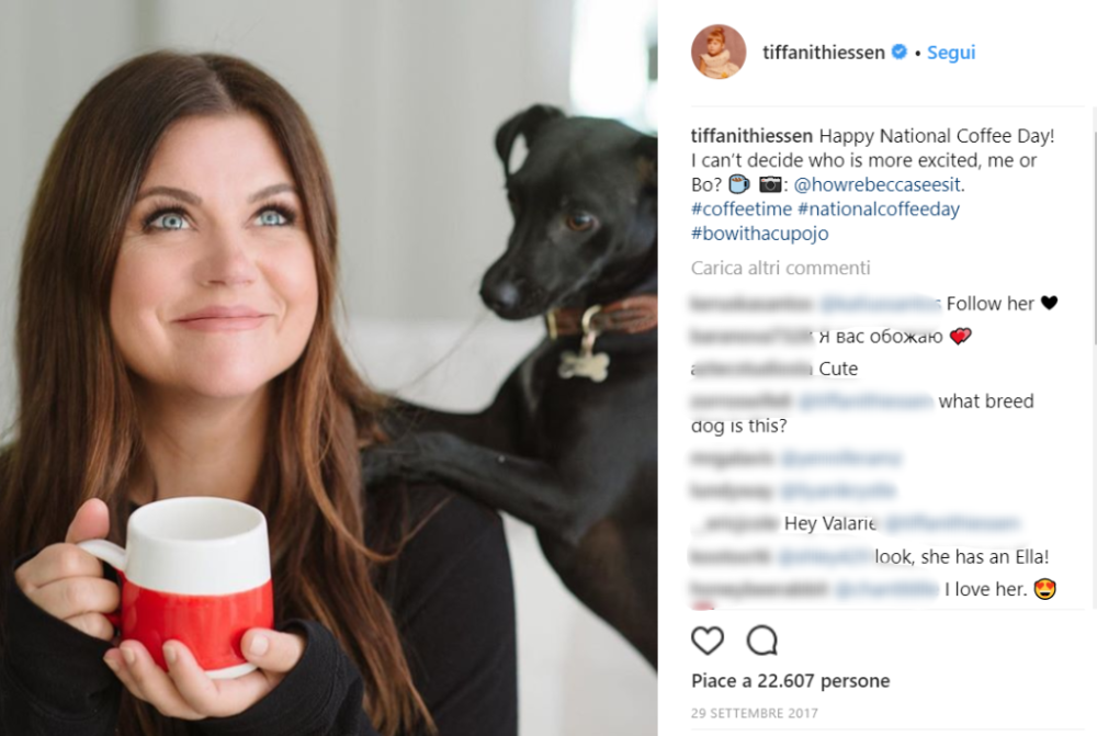 Tiffani è stata anche contattata per recitare nella serie “Streghe”