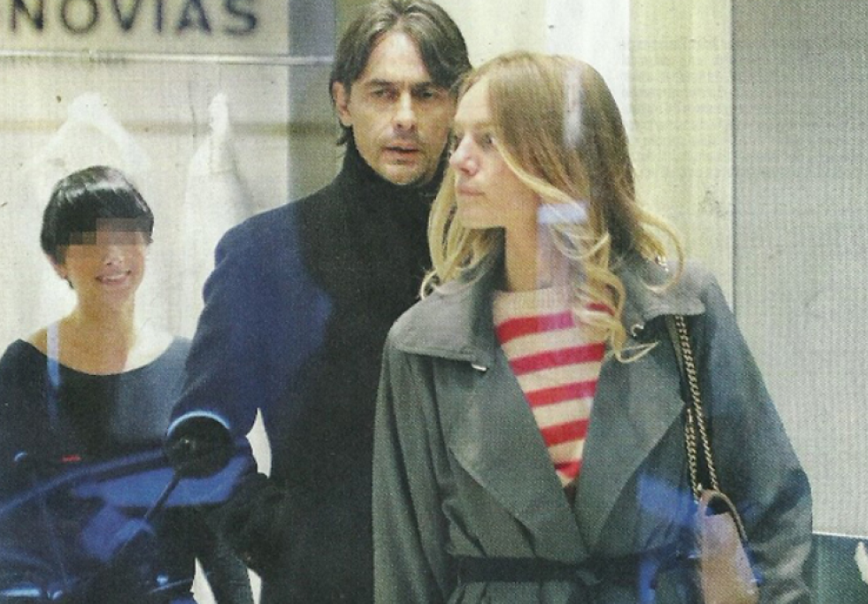 Il settimanale “Diva e Donna” è riuscito a fotografare Pippo Inzaghi e la sua nuova fiamma