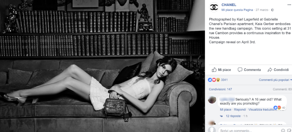 Le modelle sono spesso bersagliate dalle critiche