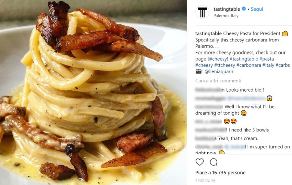 Chi non ama la Carbonara?