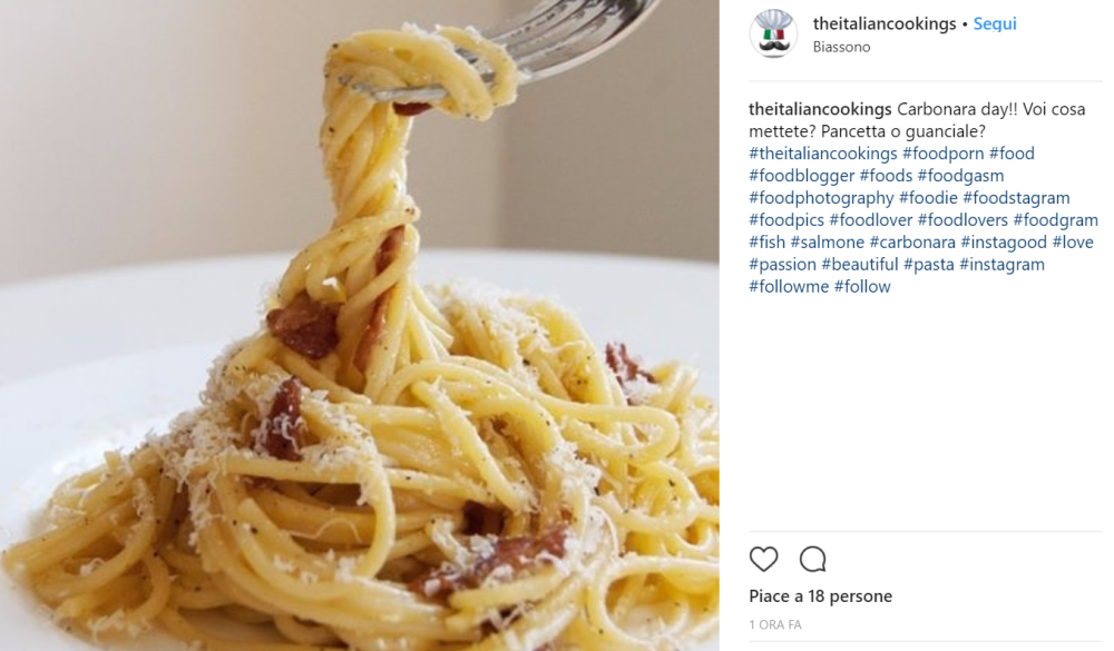 Ora la Carbonara si è diffusa in tutto il mondo e sono nate numerose versioni “non ufficiali”