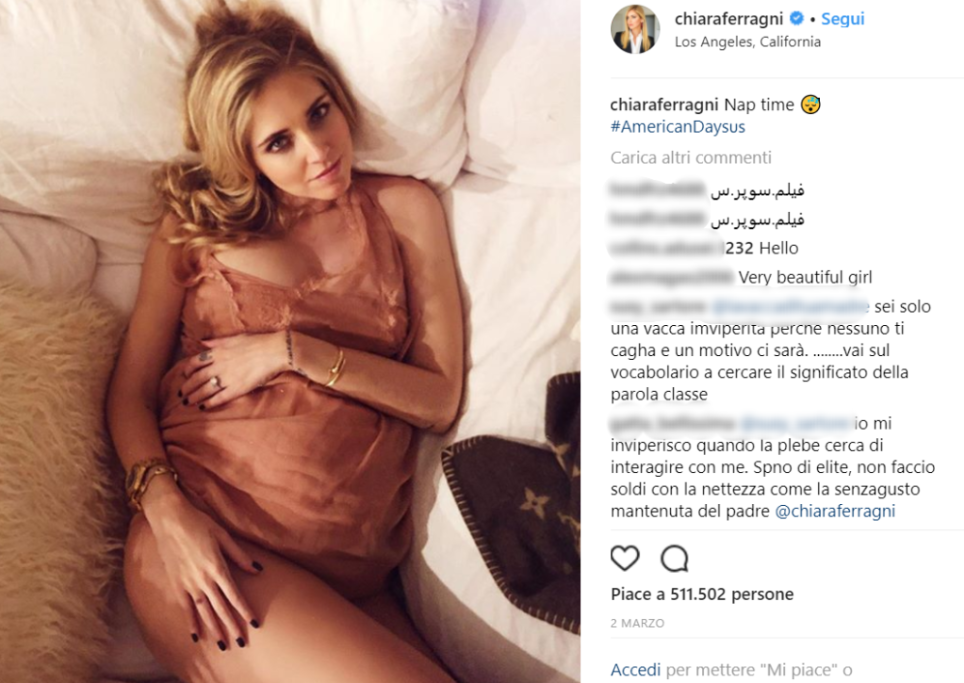 Le sue forme morbide la rendevano molto sexy
