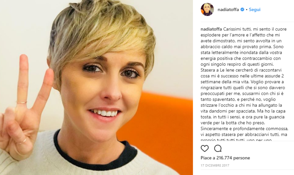La conduttrice ha raccontato di aver avuto il cancro e la lunga battaglia che è stata costretta ad affrontare tra operazione, chemio e radioterapia