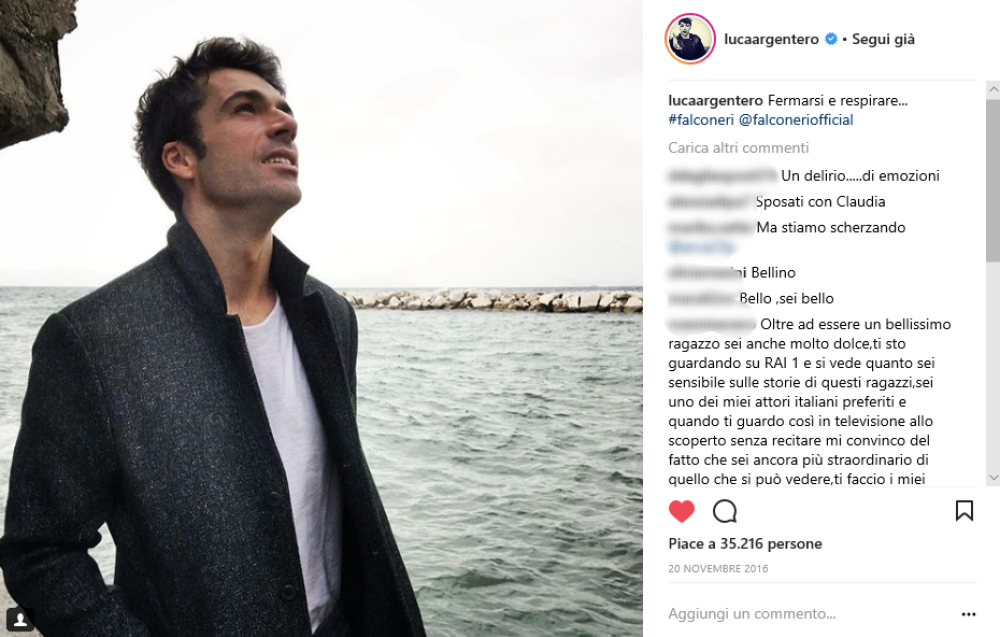 Luca affronta anche il cinema internazionale