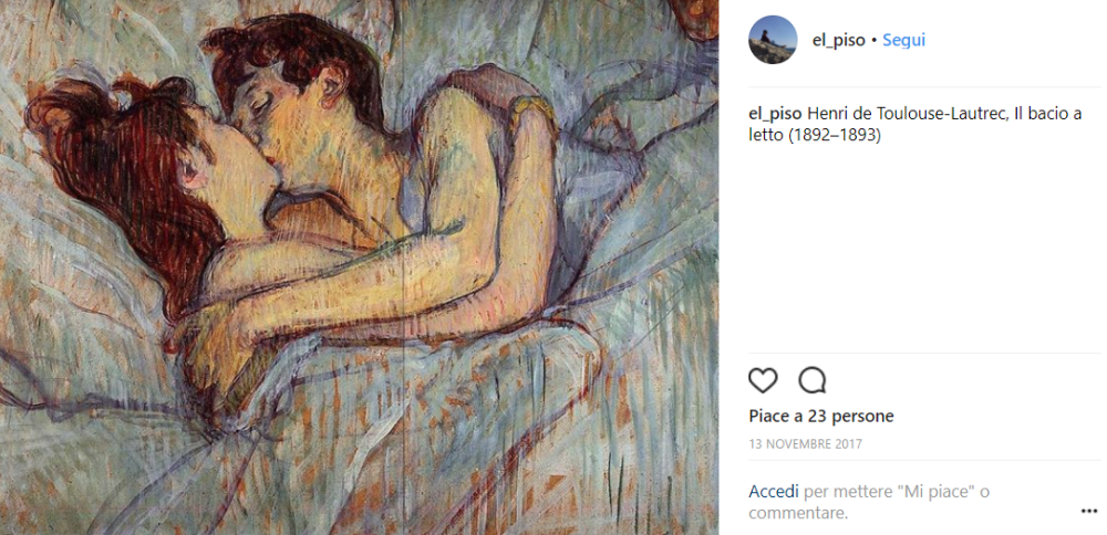 Henri de Toulouse-Lautrec, Nel letto, 1892