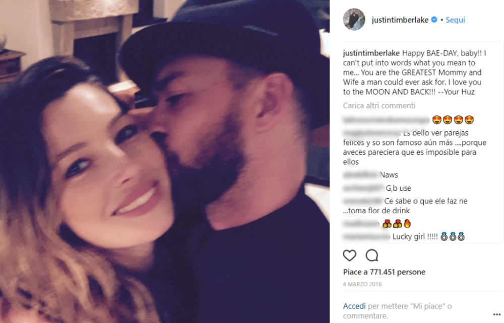 E non si possono non citare i baci delle celebrity