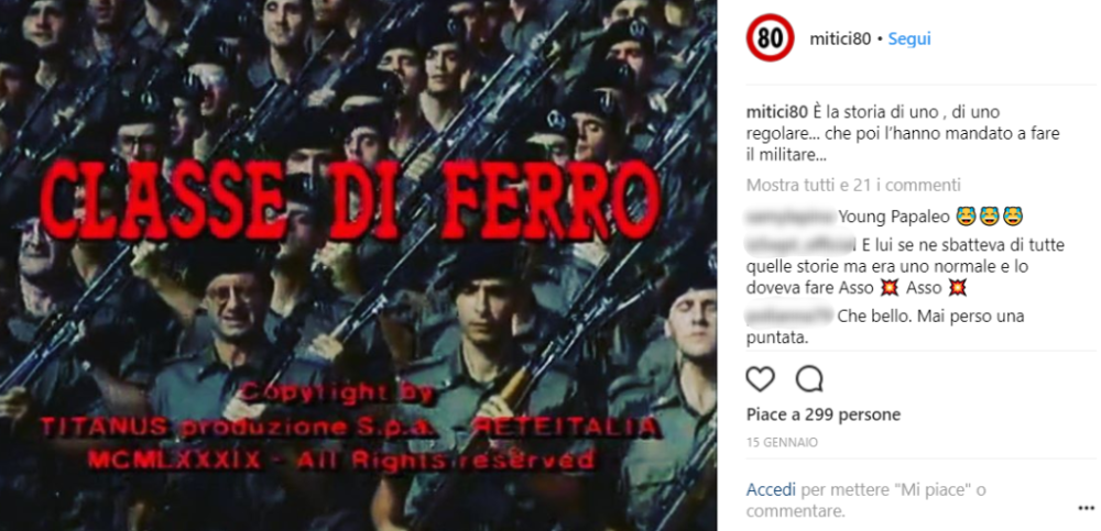 Che stiano pensano a una reunion? 