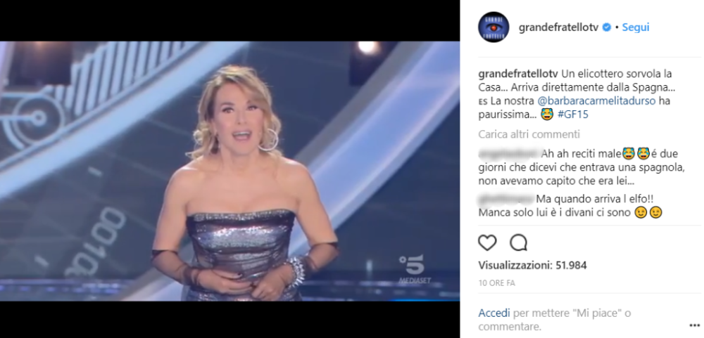 La quindicesima edizione del Grande Fratello è finalmente iniziata