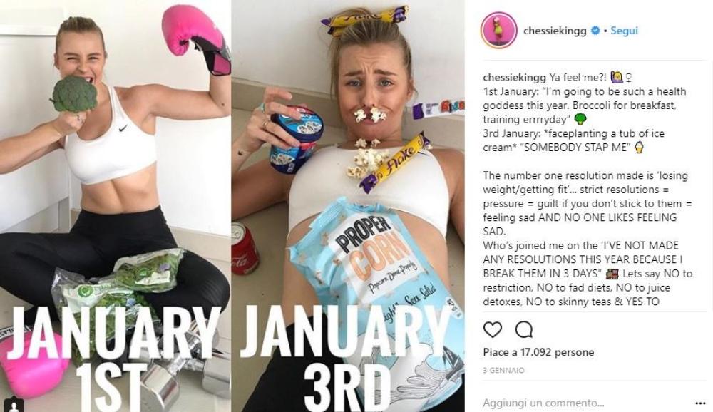 La blogger ha rivelato: "Qualche anno fa mi interessava solo allenarmi e mangiare sempre meno"