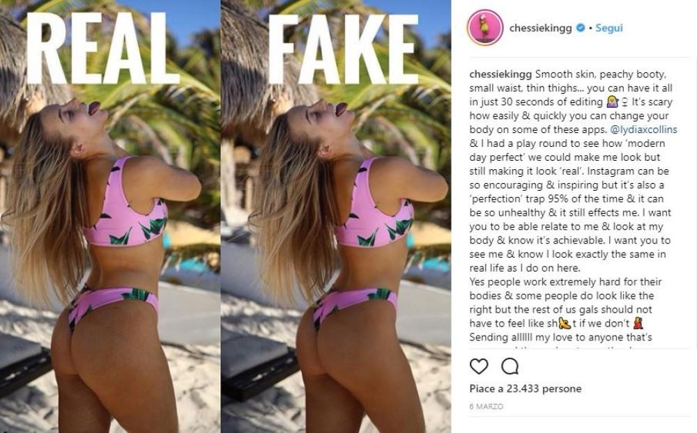 "Questa sono io, questo è il mio corpo"