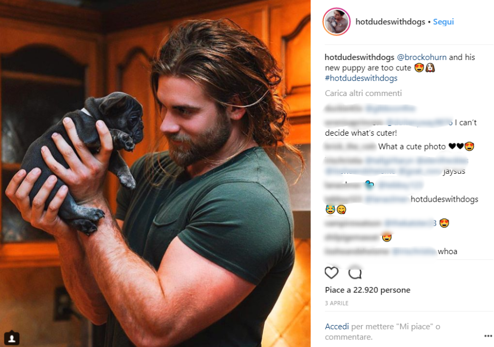 La pagina Instagram ha un titolo molto chiaro