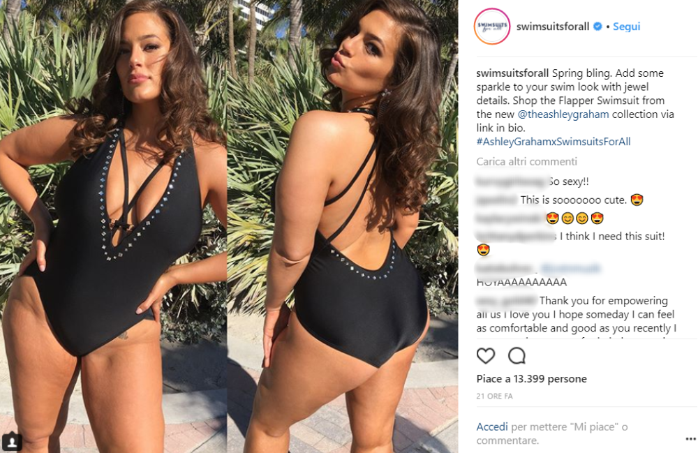 Su Instagram ha scritto: