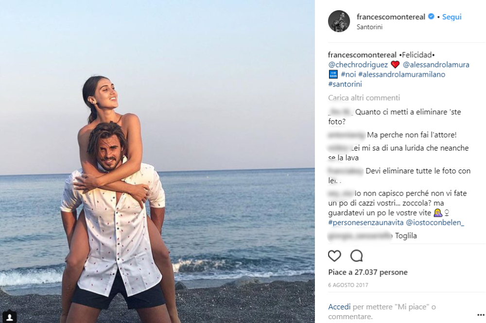 Al tempo del Gf Cecilia era fidanzata