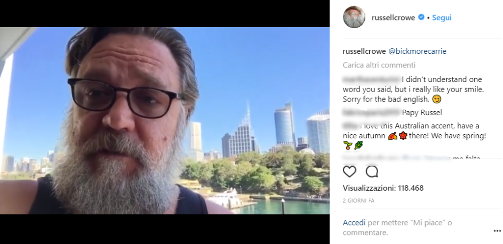 Barba folta, baffi e capelli ispidi…
