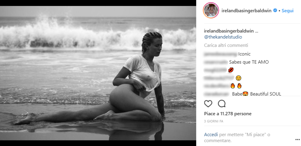 Le foto pubblicate su Instagram hanno fatto impazzire il web