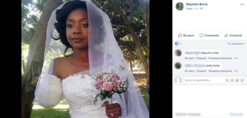 I due innamorati sono stati “costretti” a sposarsi nella cappella di un ospedale in Zimbabwe