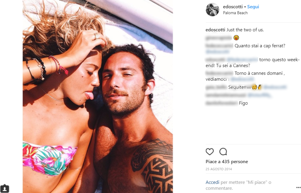 Edoardo Scotti è il giovanissimo figlio di uno dei conduttori più amati d’Italia