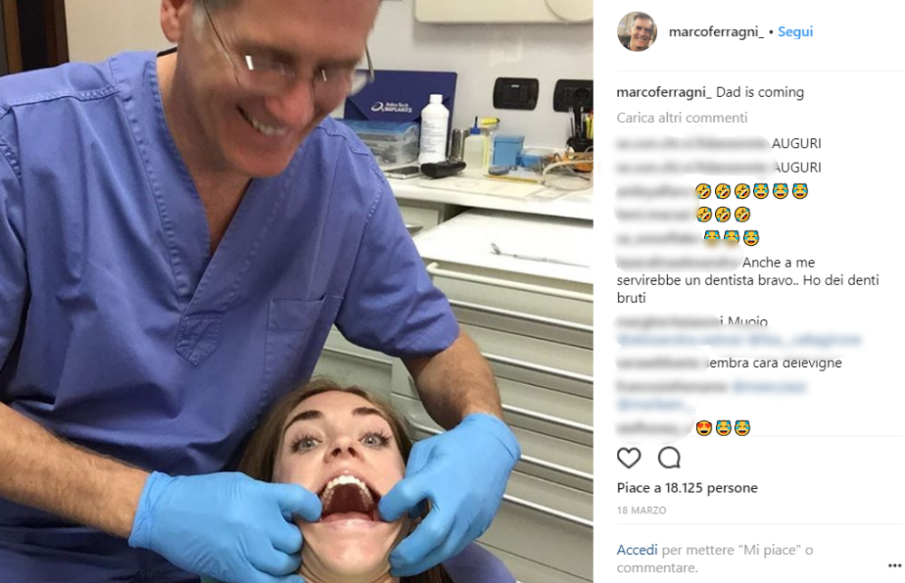 L’unica figlia che ha scelto di seguire le sue “orme lavorative” è stata Francesca