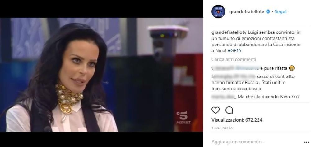 A chi l'accusa di aver esagerato con la chirurgia, la showgirl risponde così: