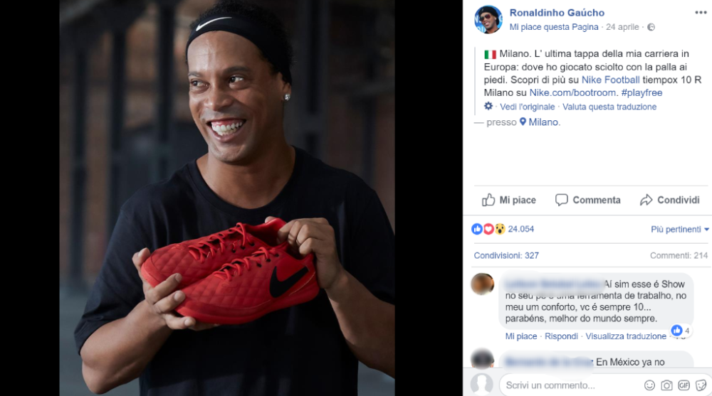 Il calciatore frequentava già da diverso tempo Priscilla quando ha incontrato Beatriz nel 2016