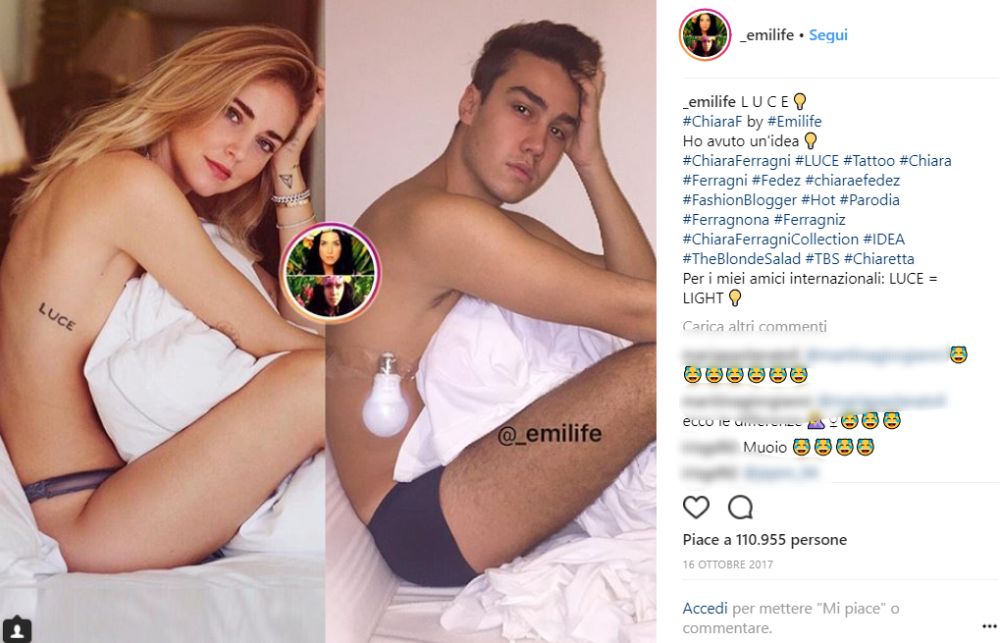 E come si fanno a imitare i tatuaggi di Chiara?