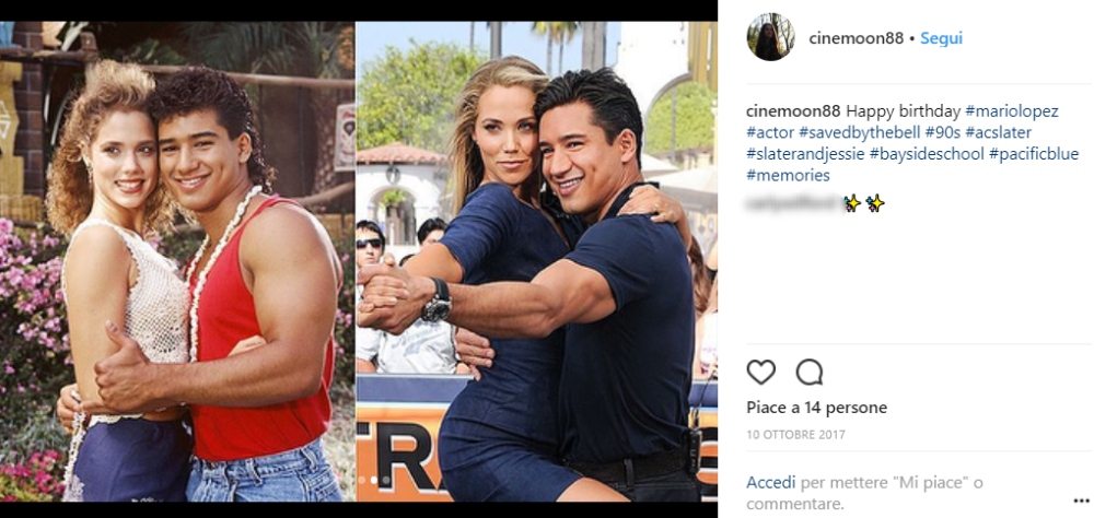 Poi c’erano la riccia Jessie che aveva un rapporto complesso con Slater, simpatico e affascinante