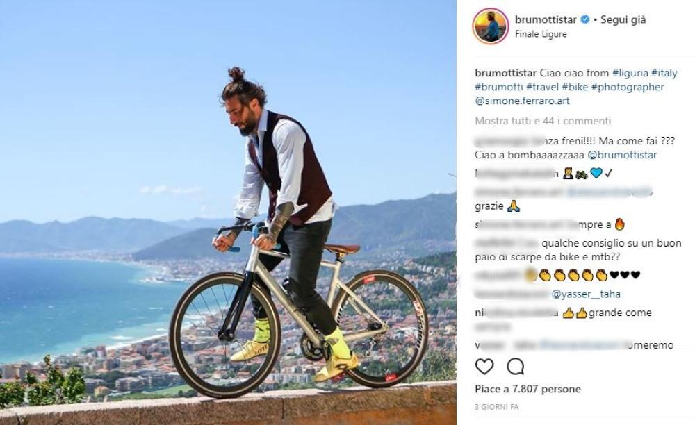 Dopo la rottura con la Palmas, sembrava che il biker volesse restare solo per un po'